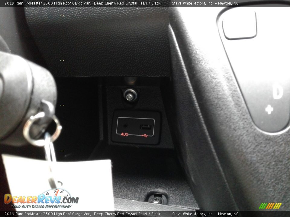 2019 Ram ProMaster 2500 High Roof Cargo Van Deep Cherry Red Crystal Pearl / Black Photo #18