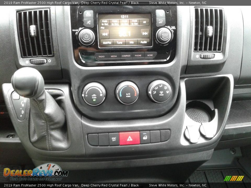 2019 Ram ProMaster 2500 High Roof Cargo Van Deep Cherry Red Crystal Pearl / Black Photo #19