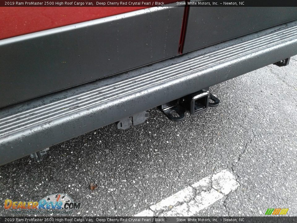 2019 Ram ProMaster 2500 High Roof Cargo Van Deep Cherry Red Crystal Pearl / Black Photo #24