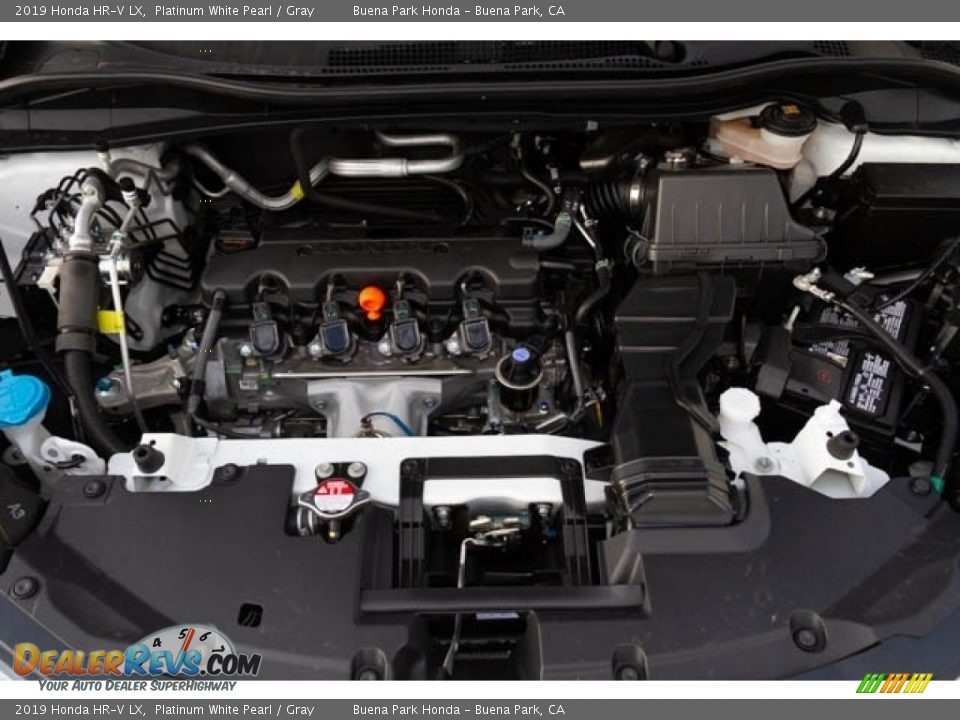 2019 Honda HR-V LX Platinum White Pearl / Gray Photo #10