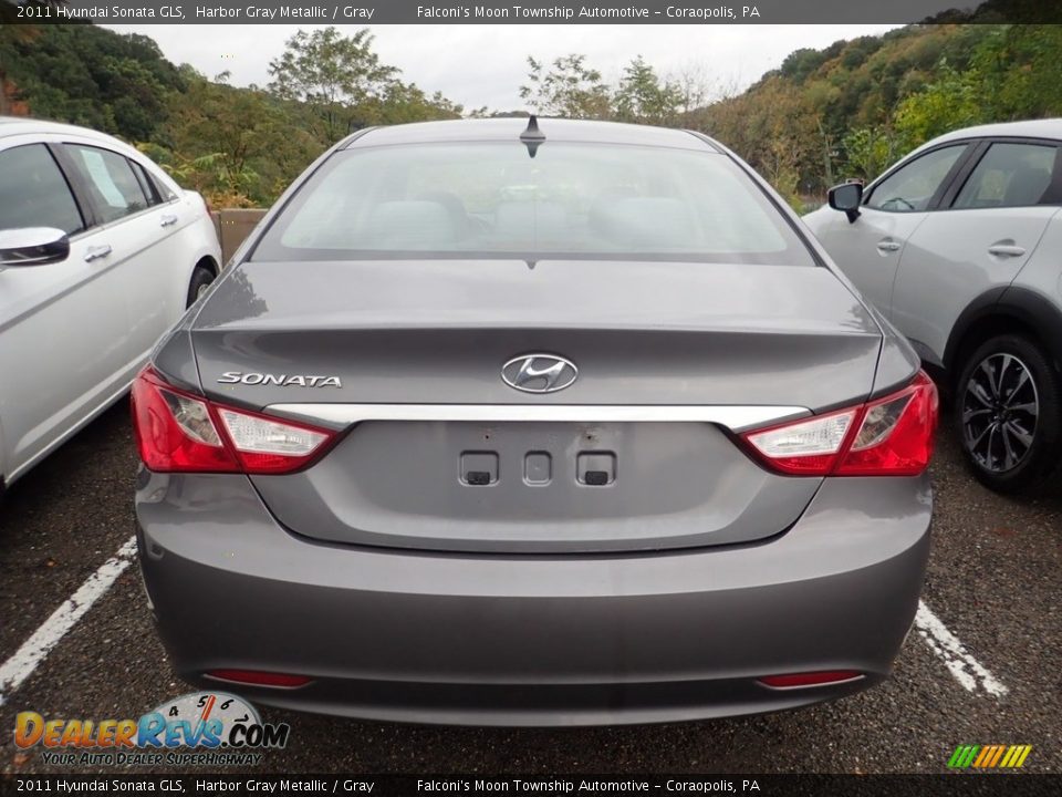 2011 Hyundai Sonata GLS Harbor Gray Metallic / Gray Photo #3