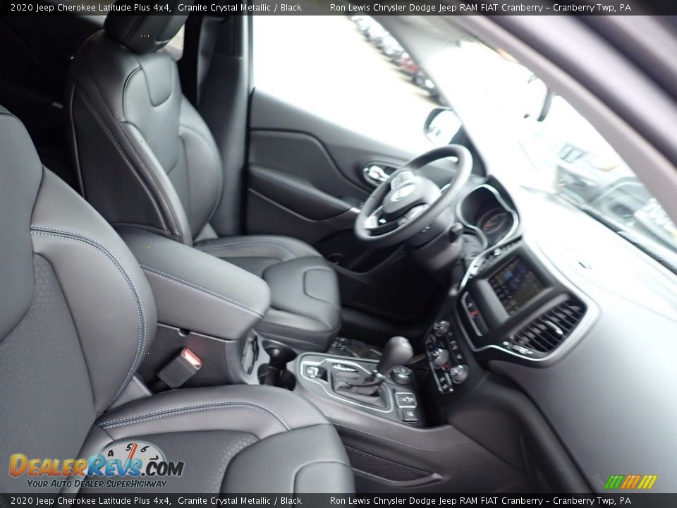2020 Jeep Cherokee Latitude Plus 4x4 Granite Crystal Metallic / Black Photo #9