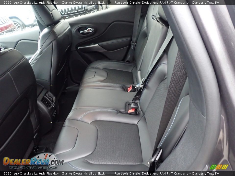 2020 Jeep Cherokee Latitude Plus 4x4 Granite Crystal Metallic / Black Photo #11