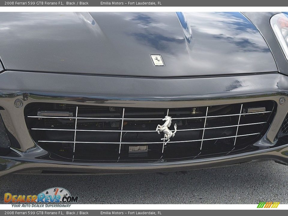 2008 Ferrari 599 GTB Fiorano F1 Black / Black Photo #16