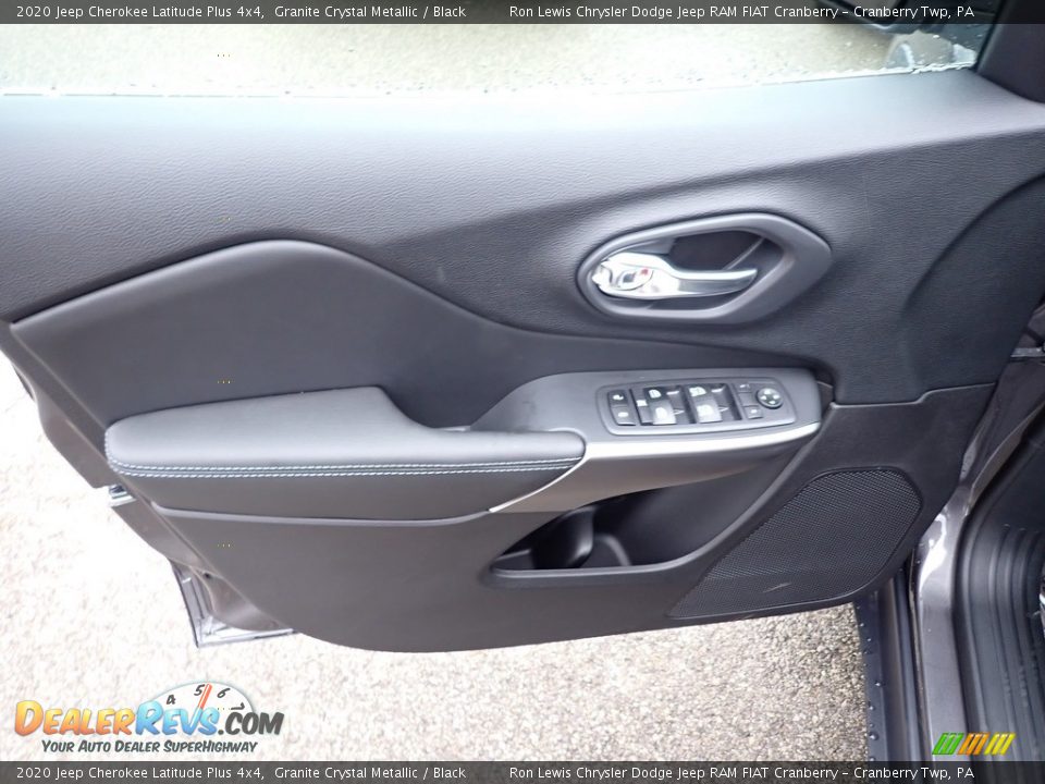 2020 Jeep Cherokee Latitude Plus 4x4 Granite Crystal Metallic / Black Photo #12