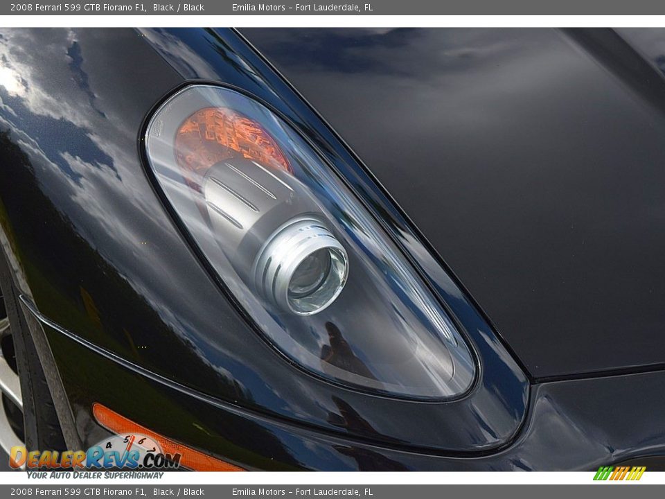 2008 Ferrari 599 GTB Fiorano F1 Black / Black Photo #18