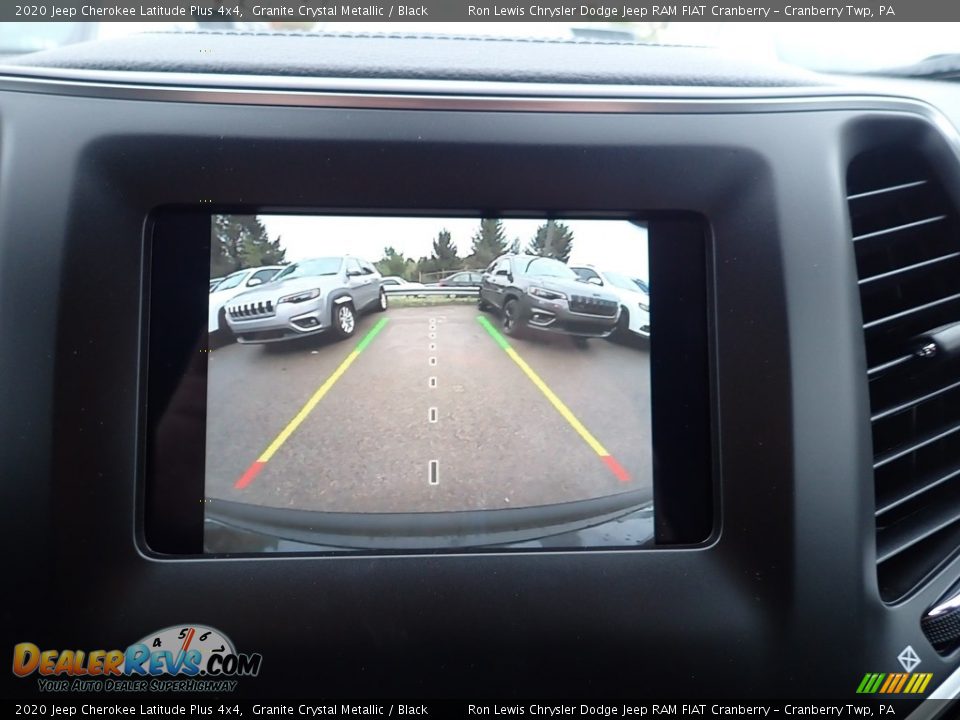 2020 Jeep Cherokee Latitude Plus 4x4 Granite Crystal Metallic / Black Photo #19