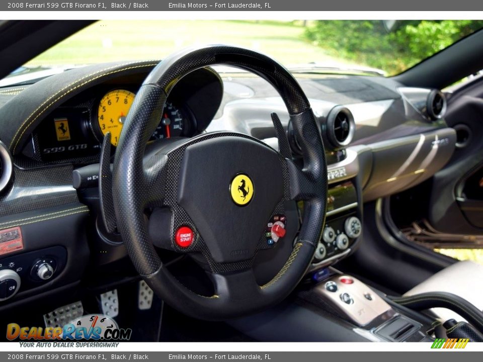 2008 Ferrari 599 GTB Fiorano F1 Steering Wheel Photo #31