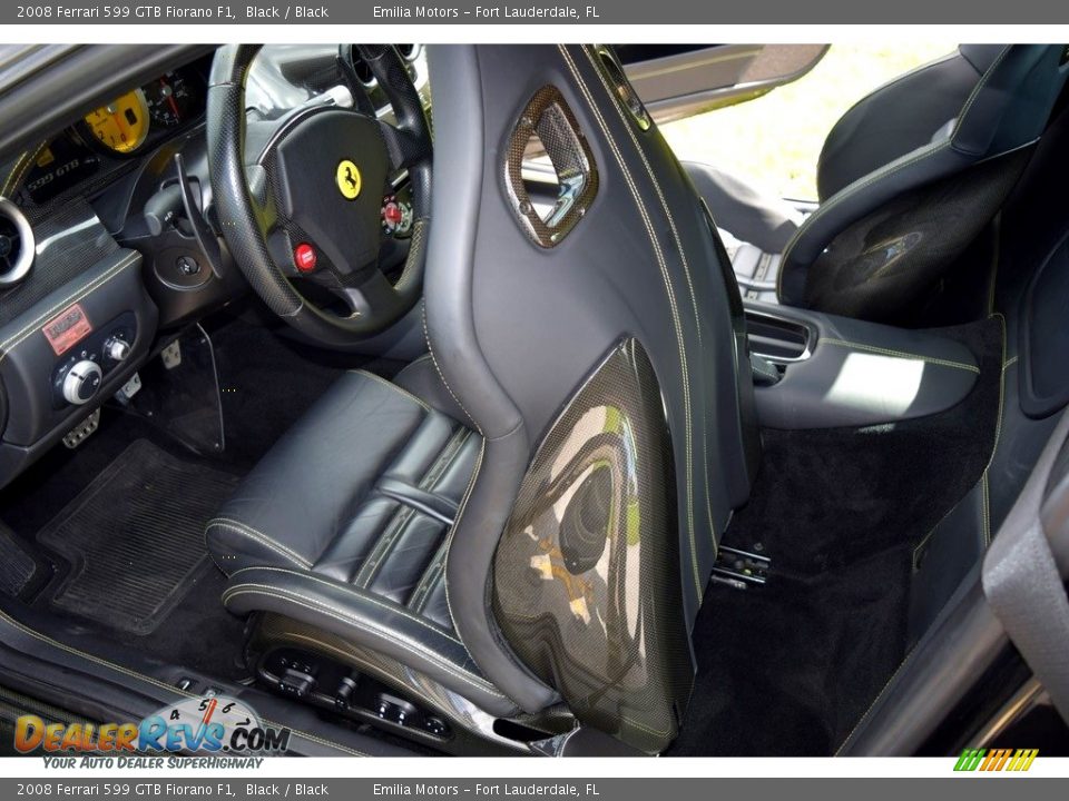 Front Seat of 2008 Ferrari 599 GTB Fiorano F1 Photo #32