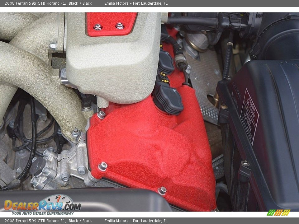 2008 Ferrari 599 GTB Fiorano F1 6.0 Liter DOHC 48-Valve VVT V12 Engine Photo #52