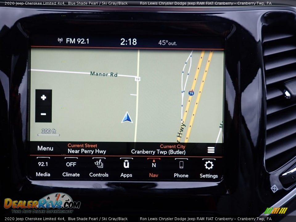 Navigation of 2020 Jeep Cherokee Limited 4x4 Photo #18