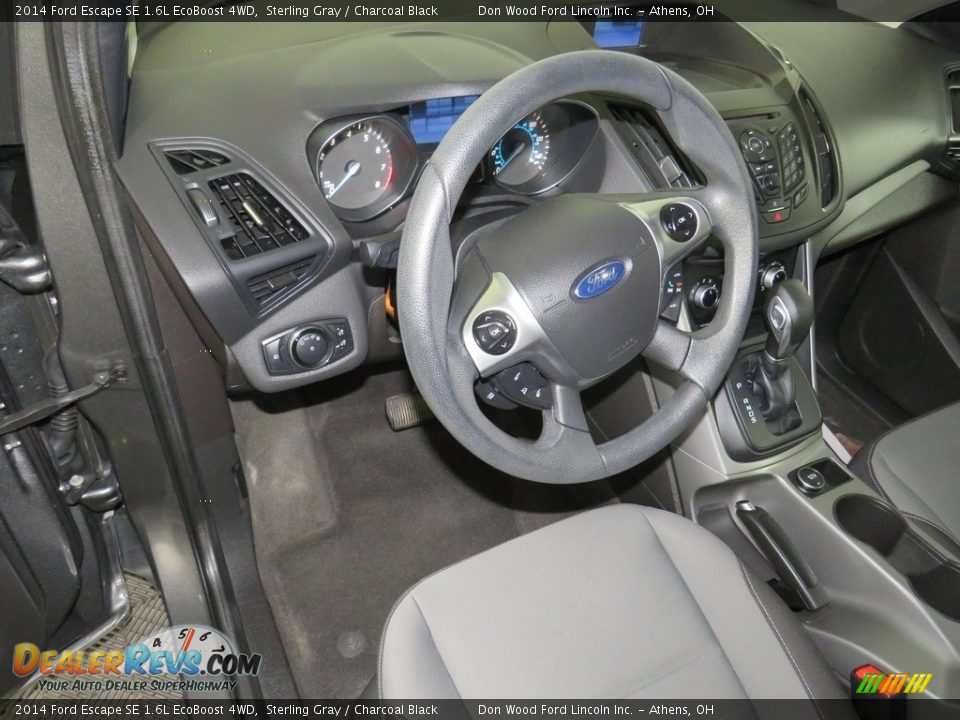 2014 Ford Escape SE 1.6L EcoBoost 4WD Sterling Gray / Charcoal Black Photo #19