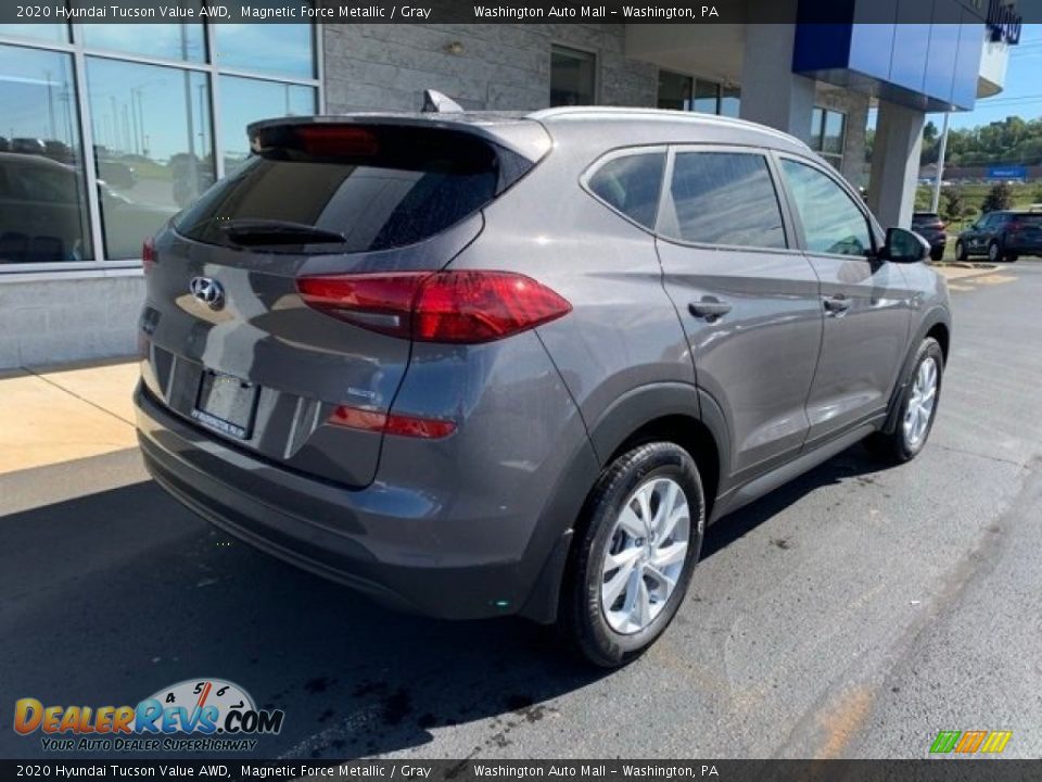 2020 Hyundai Tucson Value AWD Magnetic Force Metallic / Gray Photo #4