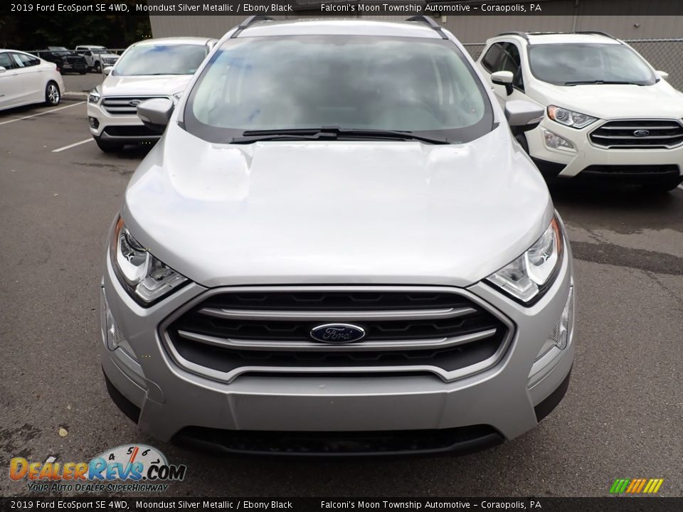 2019 Ford EcoSport SE 4WD Moondust Silver Metallic / Ebony Black Photo #4