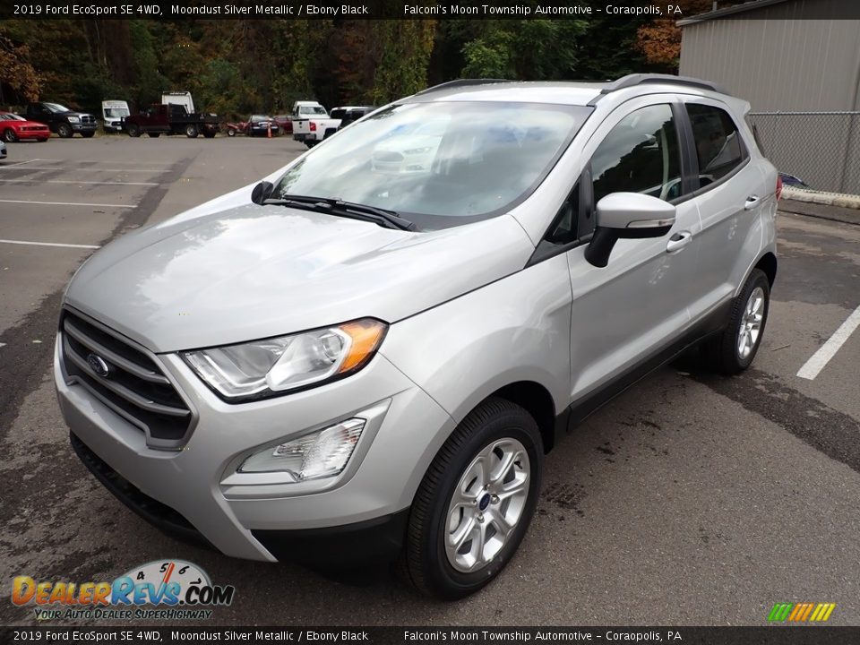 2019 Ford EcoSport SE 4WD Moondust Silver Metallic / Ebony Black Photo #5