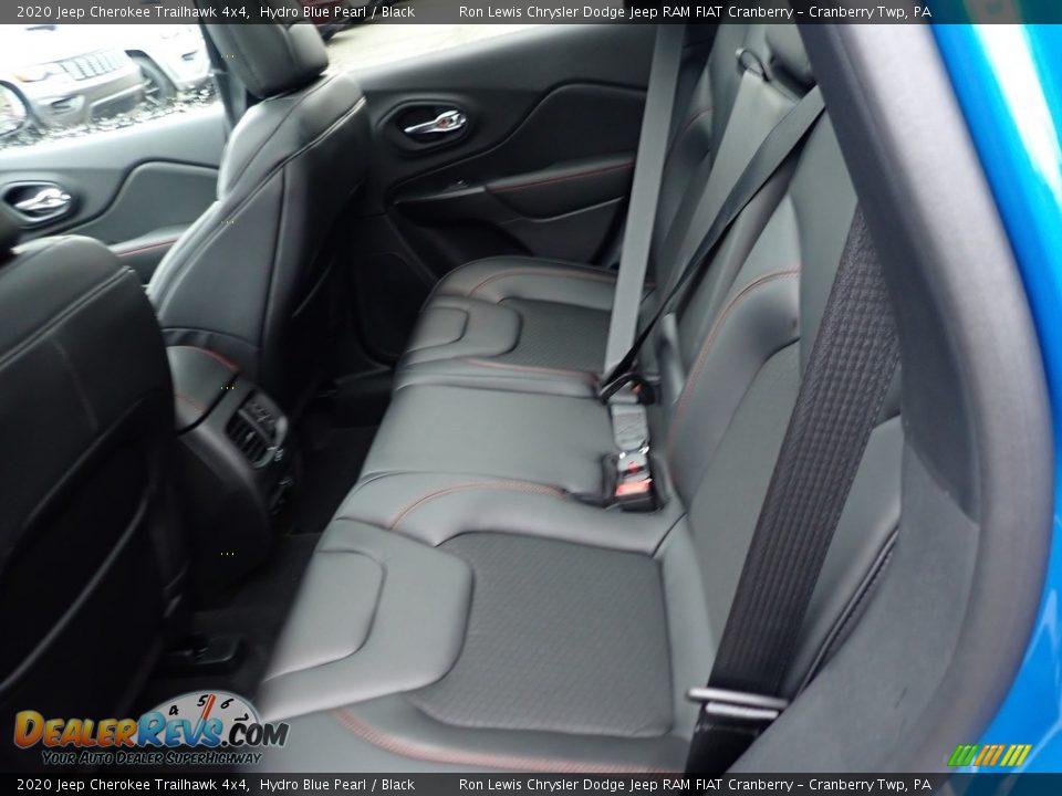 Rear Seat of 2020 Jeep Cherokee Trailhawk 4x4 Photo #12