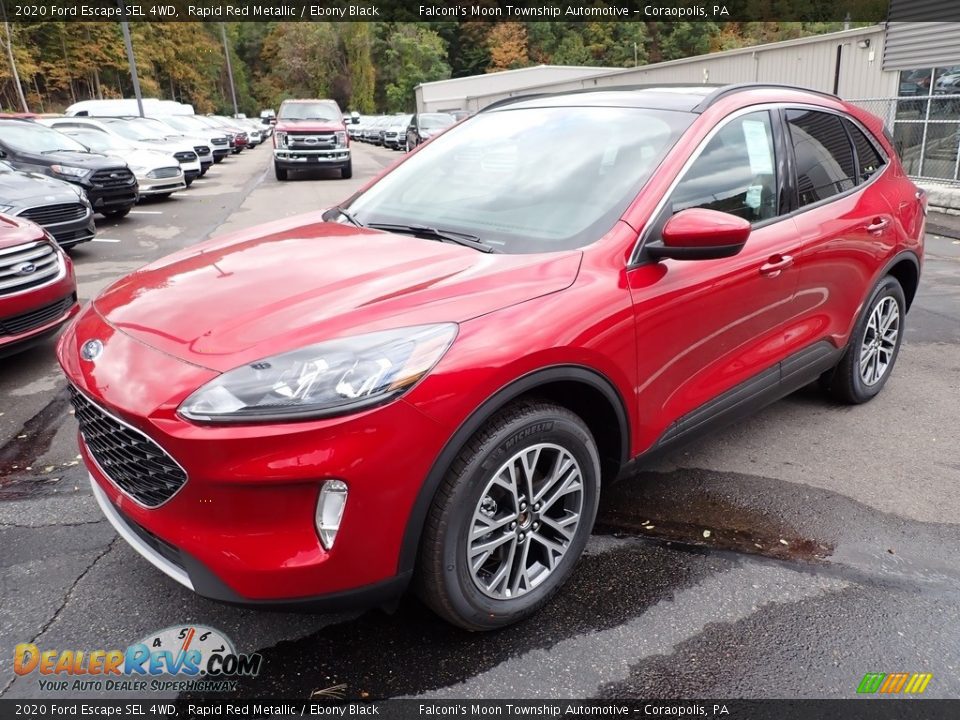 Front 3/4 View of 2020 Ford Escape SEL 4WD Photo #5