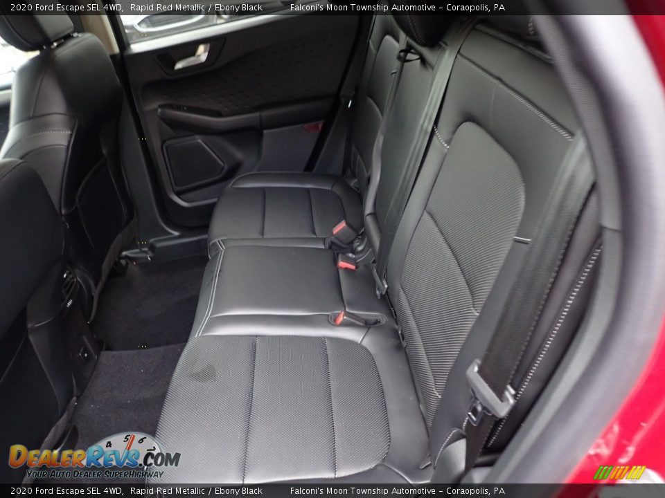 2020 Ford Escape SEL 4WD Rapid Red Metallic / Ebony Black Photo #8