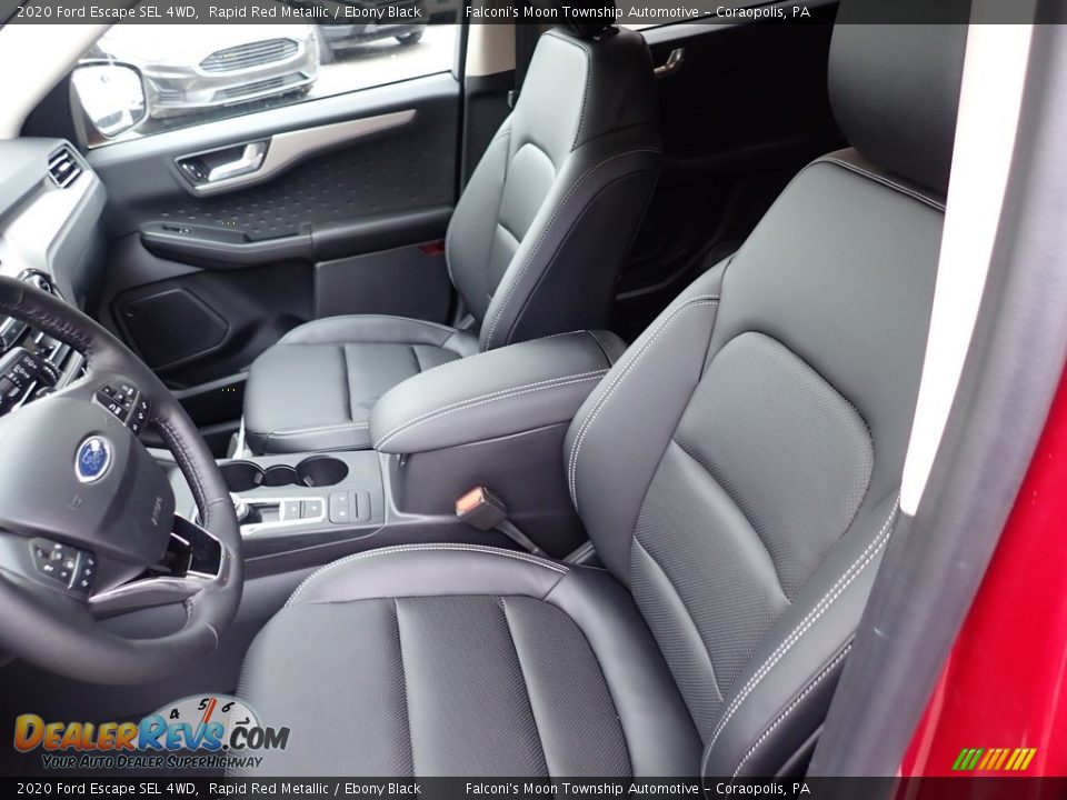 Front Seat of 2020 Ford Escape SEL 4WD Photo #11