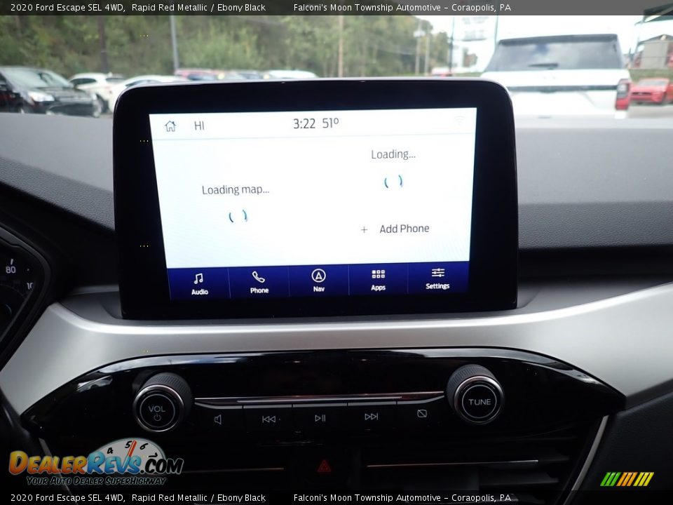 2020 Ford Escape SEL 4WD Rapid Red Metallic / Ebony Black Photo #13