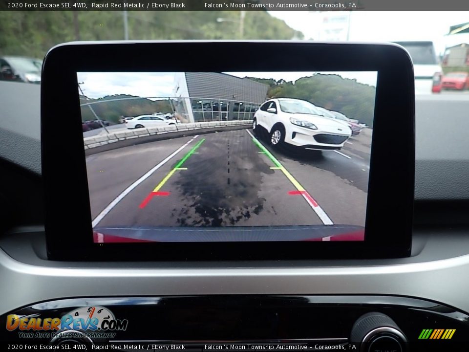2020 Ford Escape SEL 4WD Rapid Red Metallic / Ebony Black Photo #14