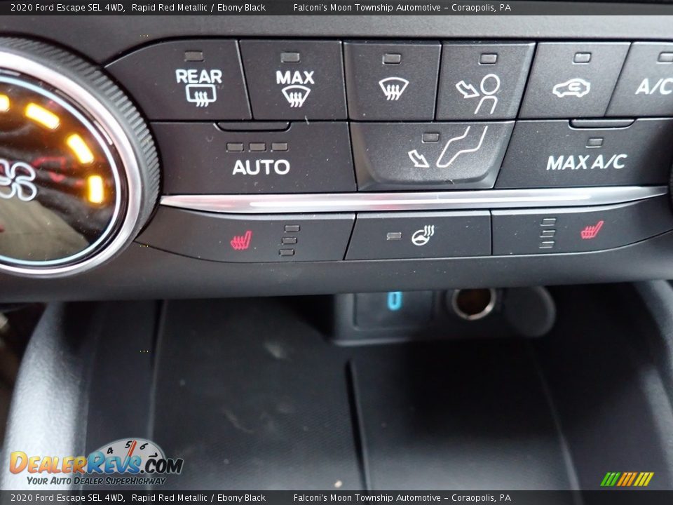 Controls of 2020 Ford Escape SEL 4WD Photo #15