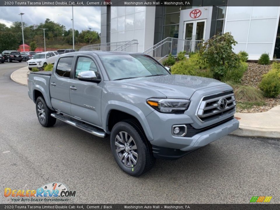 Front 3/4 View of 2020 Toyota Tacoma Limited Double Cab 4x4 Photo #1