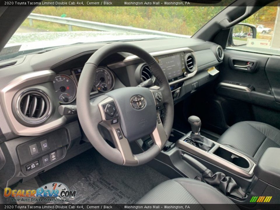 2020 Toyota Tacoma Limited Double Cab 4x4 Cement / Black Photo #3