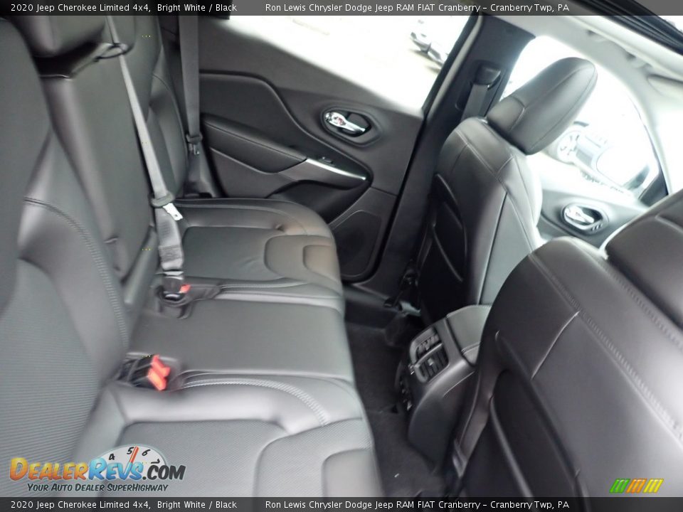 2020 Jeep Cherokee Limited 4x4 Bright White / Black Photo #13