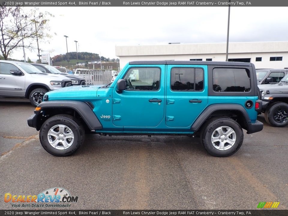 Bikini Pearl 2020 Jeep Wrangler Unlimited Sport 4x4 Photo #2