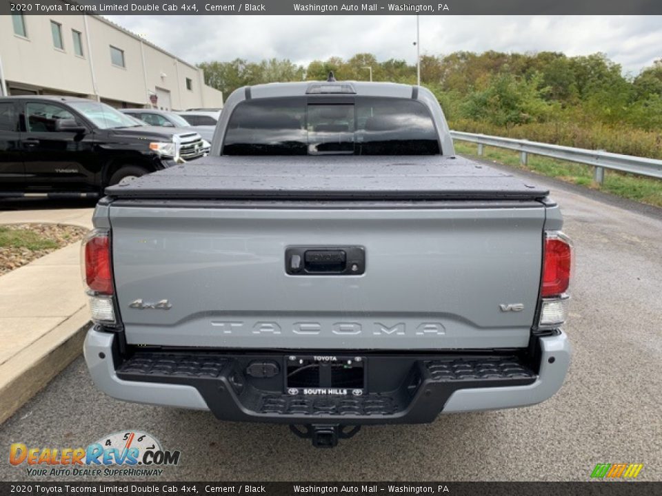 2020 Toyota Tacoma Limited Double Cab 4x4 Cement / Black Photo #19