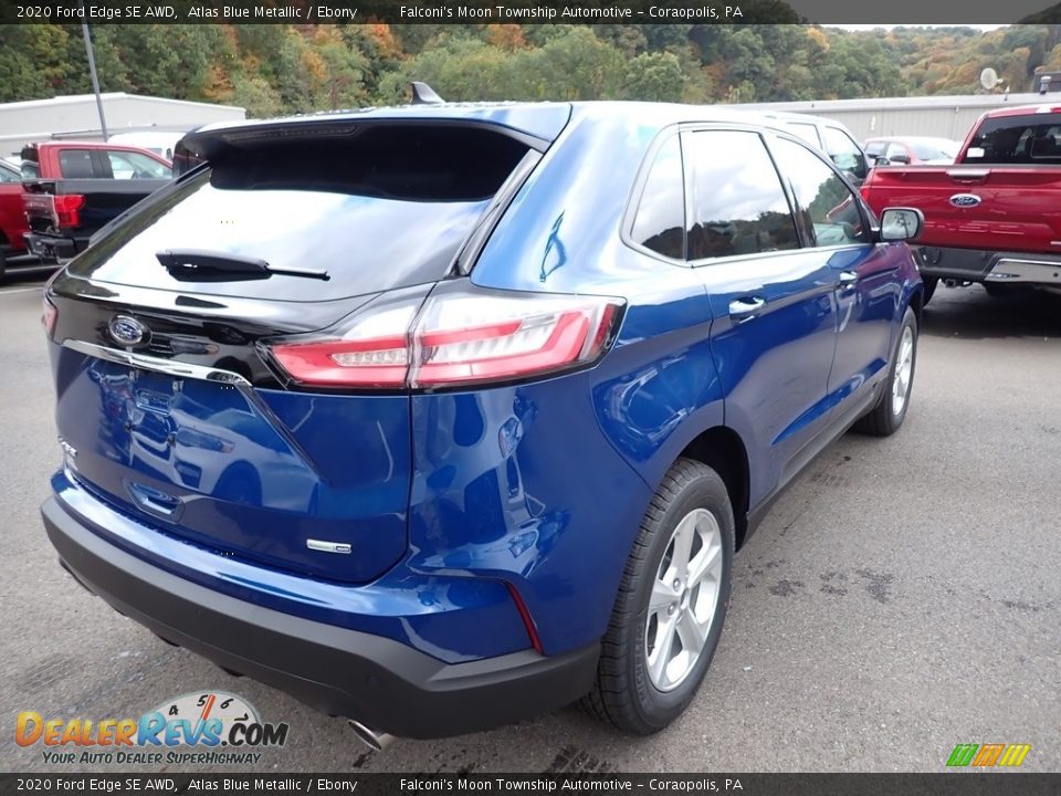 2020 Ford Edge SE AWD Atlas Blue Metallic / Ebony Photo #2