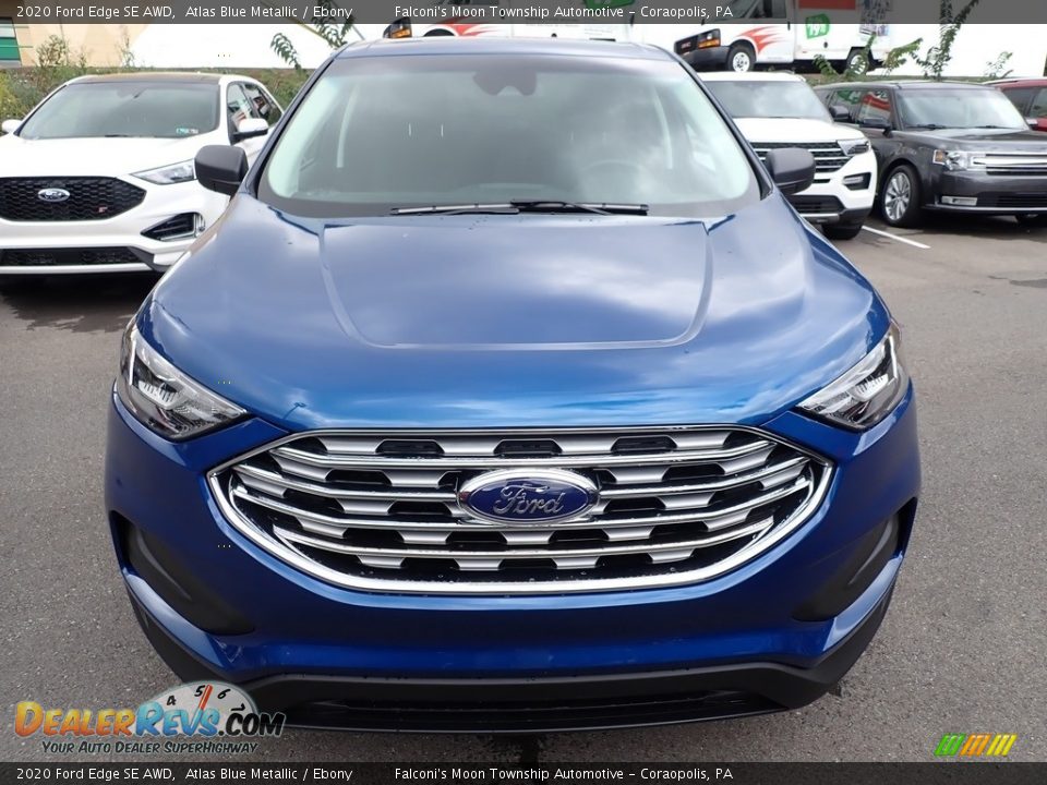 2020 Ford Edge SE AWD Atlas Blue Metallic / Ebony Photo #4