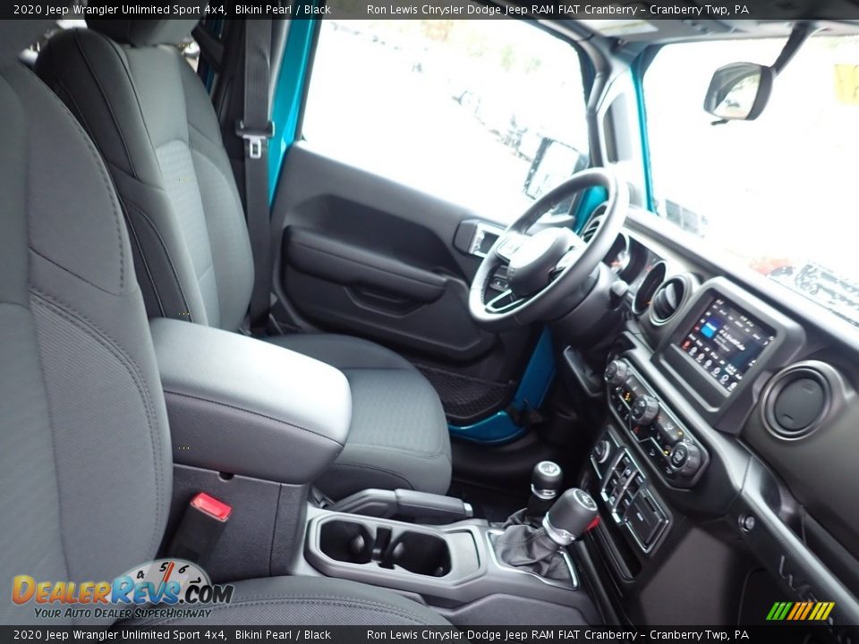 2020 Jeep Wrangler Unlimited Sport 4x4 Bikini Pearl / Black Photo #10