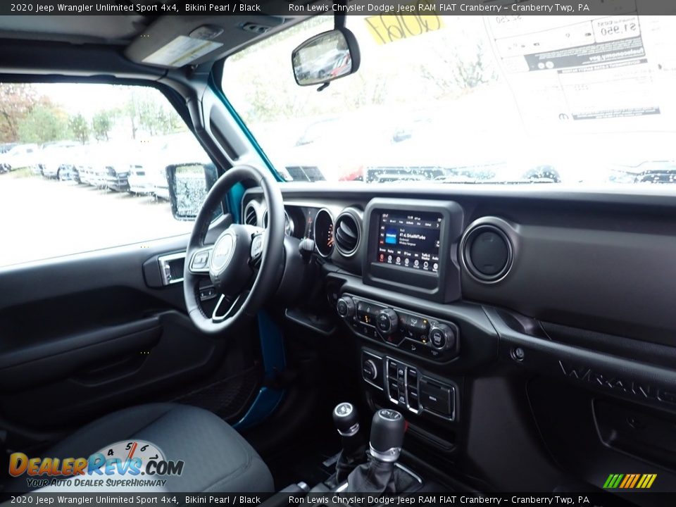 2020 Jeep Wrangler Unlimited Sport 4x4 Bikini Pearl / Black Photo #11