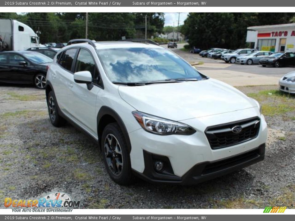 2019 Subaru Crosstrek 2.0i Premium Crystal White Pearl / Gray Photo #1