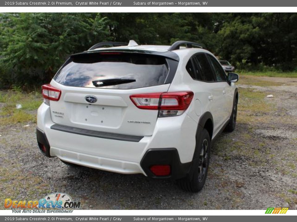 2019 Subaru Crosstrek 2.0i Premium Crystal White Pearl / Gray Photo #3