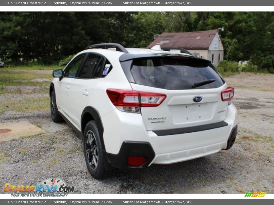 2019 Subaru Crosstrek 2.0i Premium Crystal White Pearl / Gray Photo #5