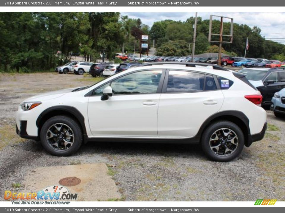 2019 Subaru Crosstrek 2.0i Premium Crystal White Pearl / Gray Photo #6