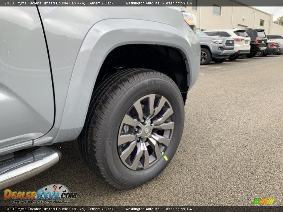 2020 Toyota Tacoma Limited Double Cab 4x4 Cement / Black Photo #32