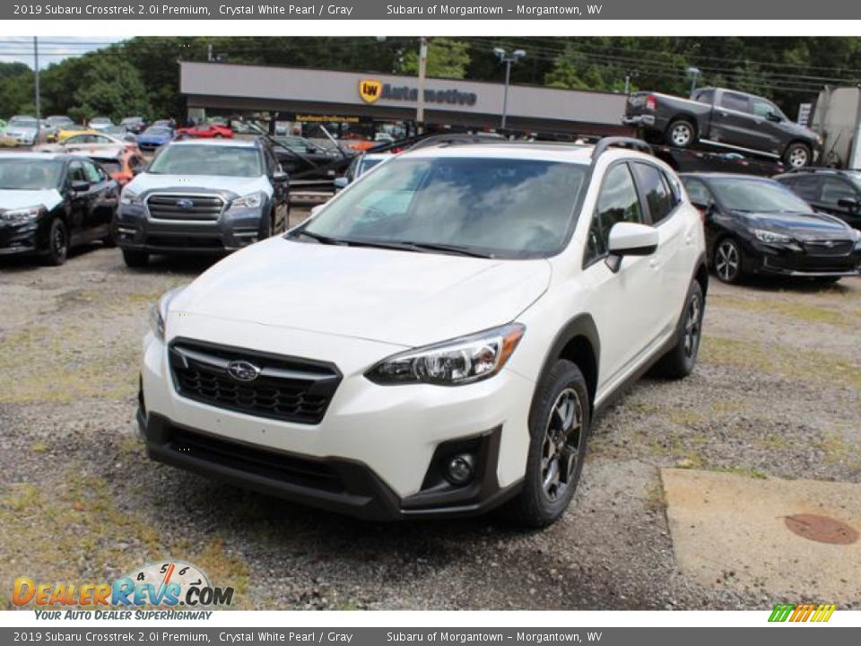 2019 Subaru Crosstrek 2.0i Premium Crystal White Pearl / Gray Photo #7