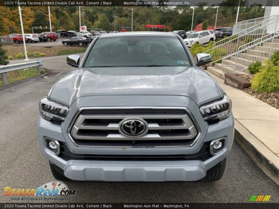 2020 Toyota Tacoma Limited Double Cab 4x4 Cement / Black Photo #33