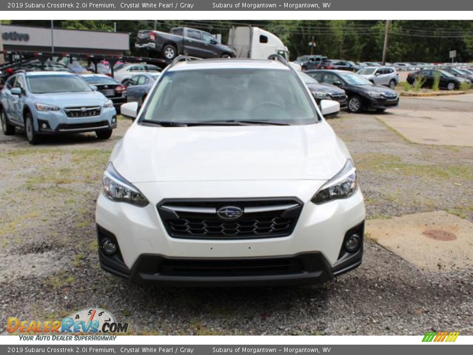 2019 Subaru Crosstrek 2.0i Premium Crystal White Pearl / Gray Photo #8