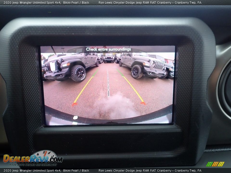 2020 Jeep Wrangler Unlimited Sport 4x4 Bikini Pearl / Black Photo #18