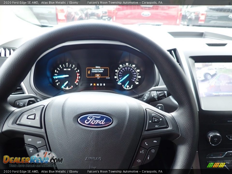2020 Ford Edge SE AWD Steering Wheel Photo #15