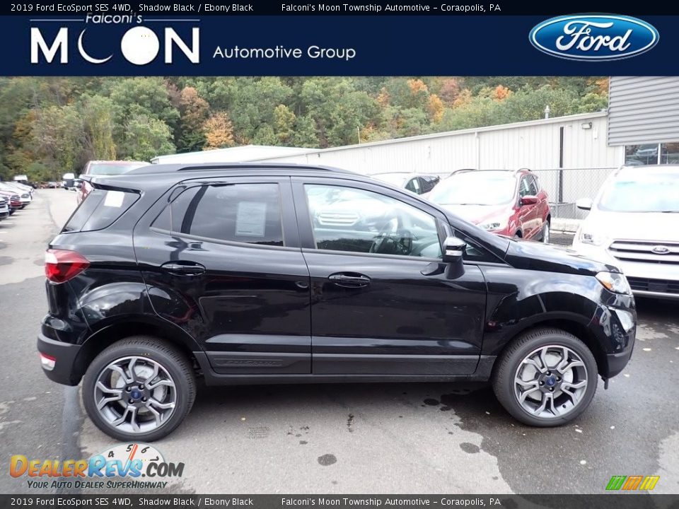 2019 Ford EcoSport SES 4WD Shadow Black / Ebony Black Photo #1