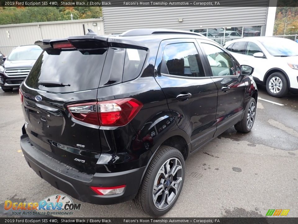 2019 Ford EcoSport SES 4WD Shadow Black / Ebony Black Photo #2