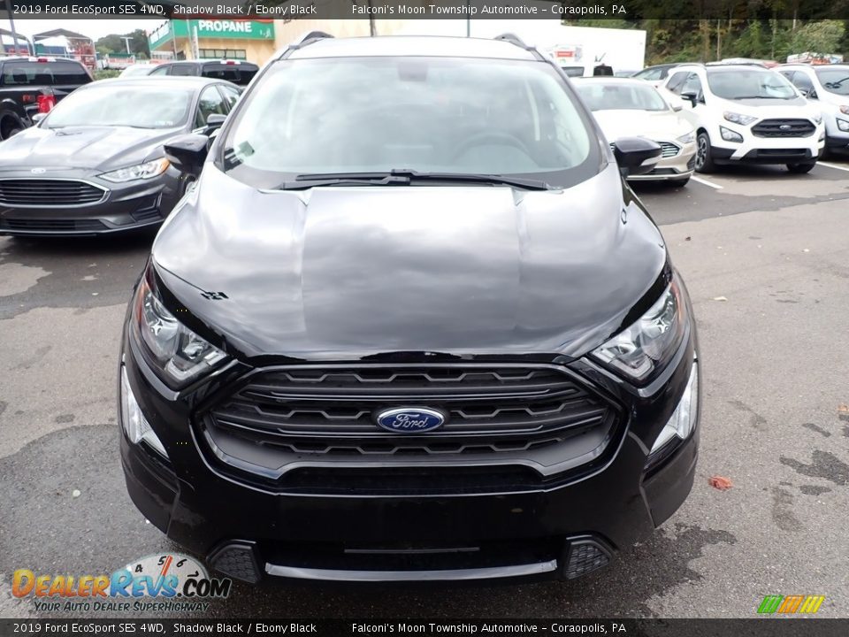 2019 Ford EcoSport SES 4WD Shadow Black / Ebony Black Photo #4