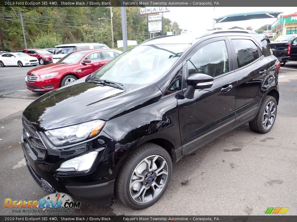 2019 Ford EcoSport SES 4WD Shadow Black / Ebony Black Photo #5