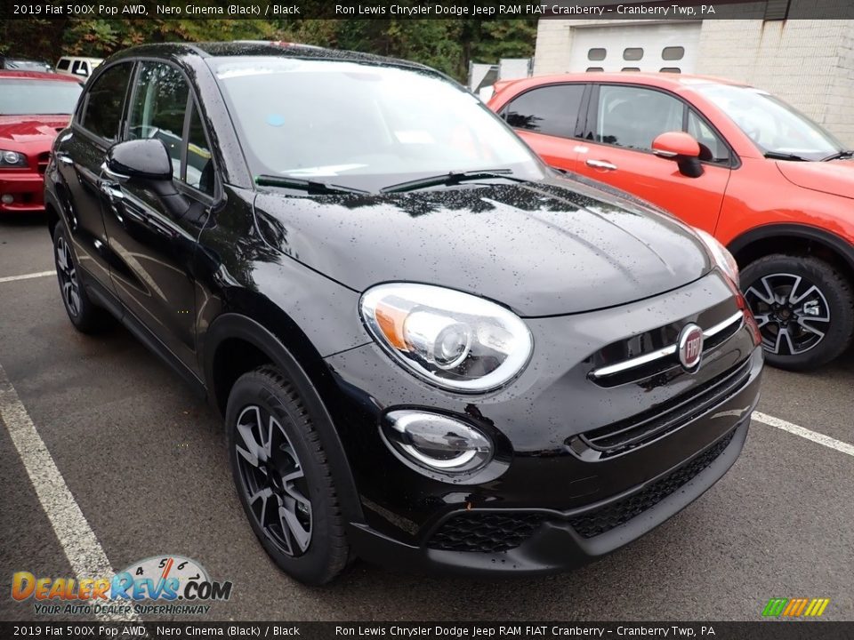 Front 3/4 View of 2019 Fiat 500X Pop AWD Photo #6